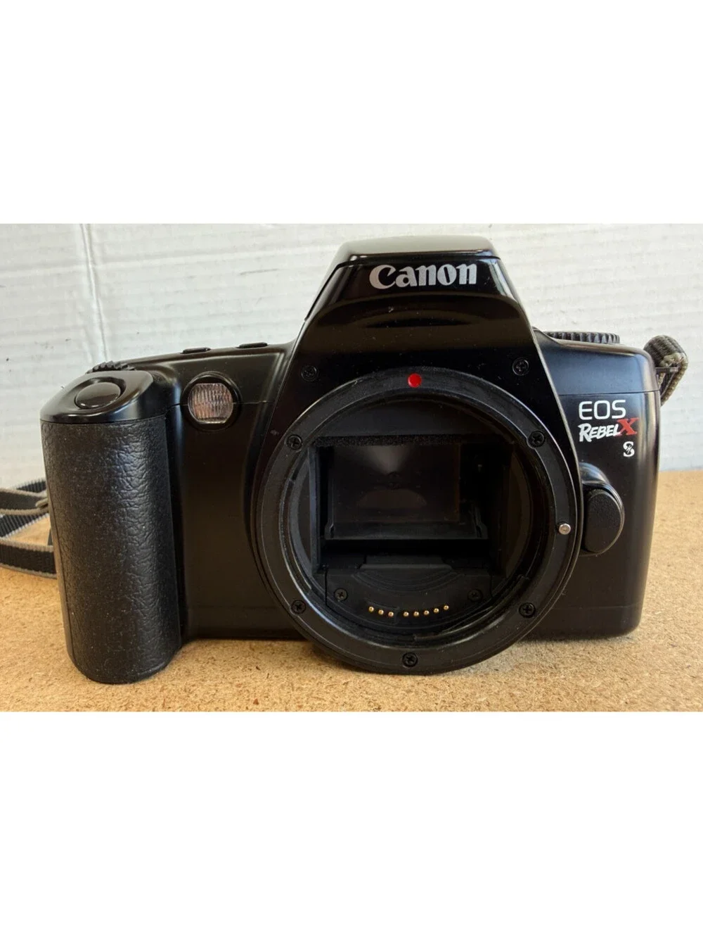 Canon EOS Rebel X 35mm SLR Film Camera EF Body Only w Lens Cap - Tested Working